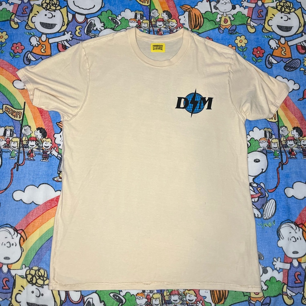 Diet Starts Monday Cream and Blue Tee